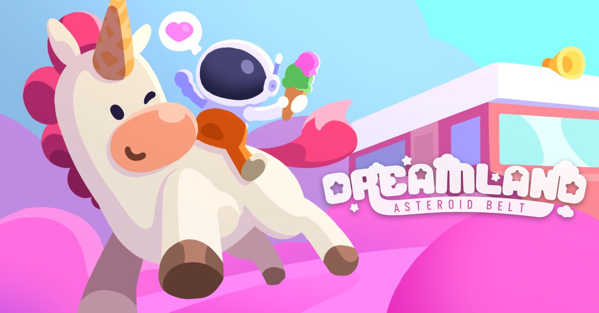 SPARKFULapp's tweet photo. Step into Dreamland! According to legend, Dreamland selects only ten lucky people who fall asleep each day to visit! Will you be one of them? 

✨ Dreamland Asetroid Belt | Walkr https://t.co/8PvTncYEIW