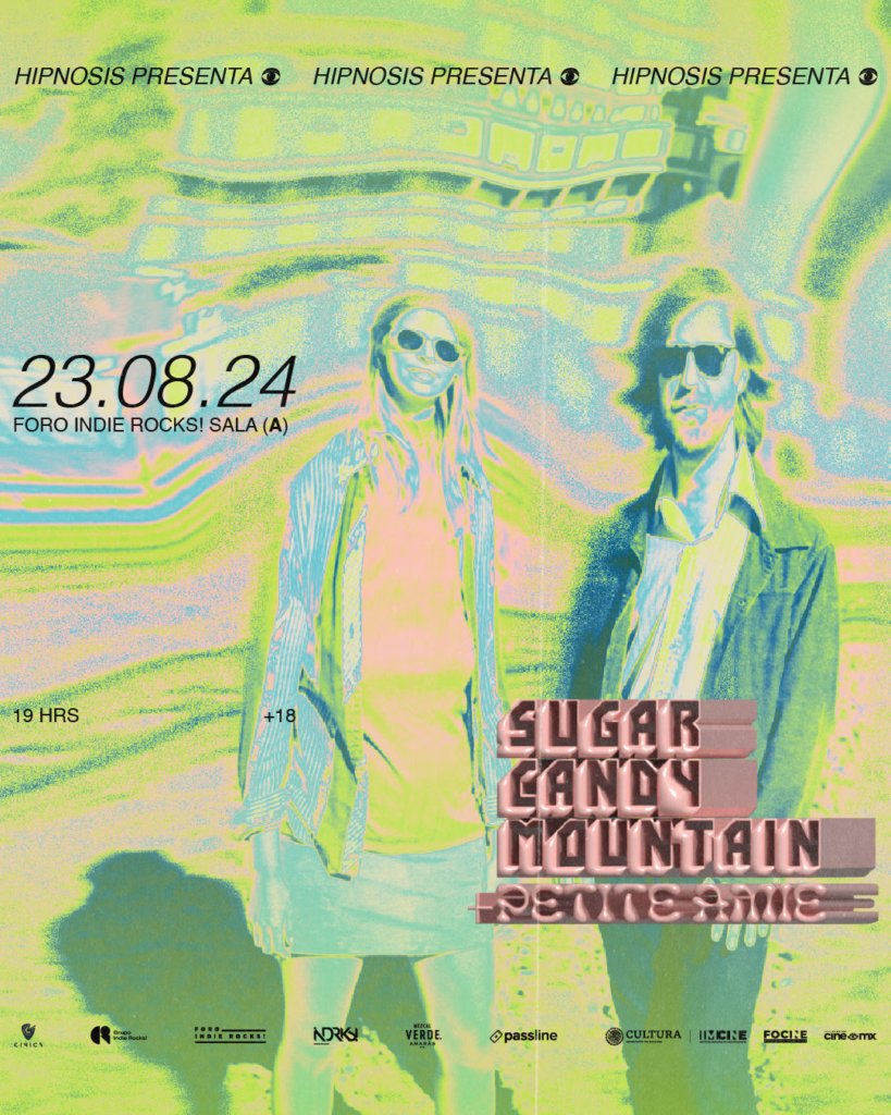 DepositoSonoro's tweet image. 🎟️Gana 1 pase doble para el concierto de @SugarCandyMtn en @ForoIndierocks el 23 de agosto, vía @HipnosisMX.   

Da RT y mira aquí cómo ganar el tuyo: depositosonoro.com/2024/08/08/un-…