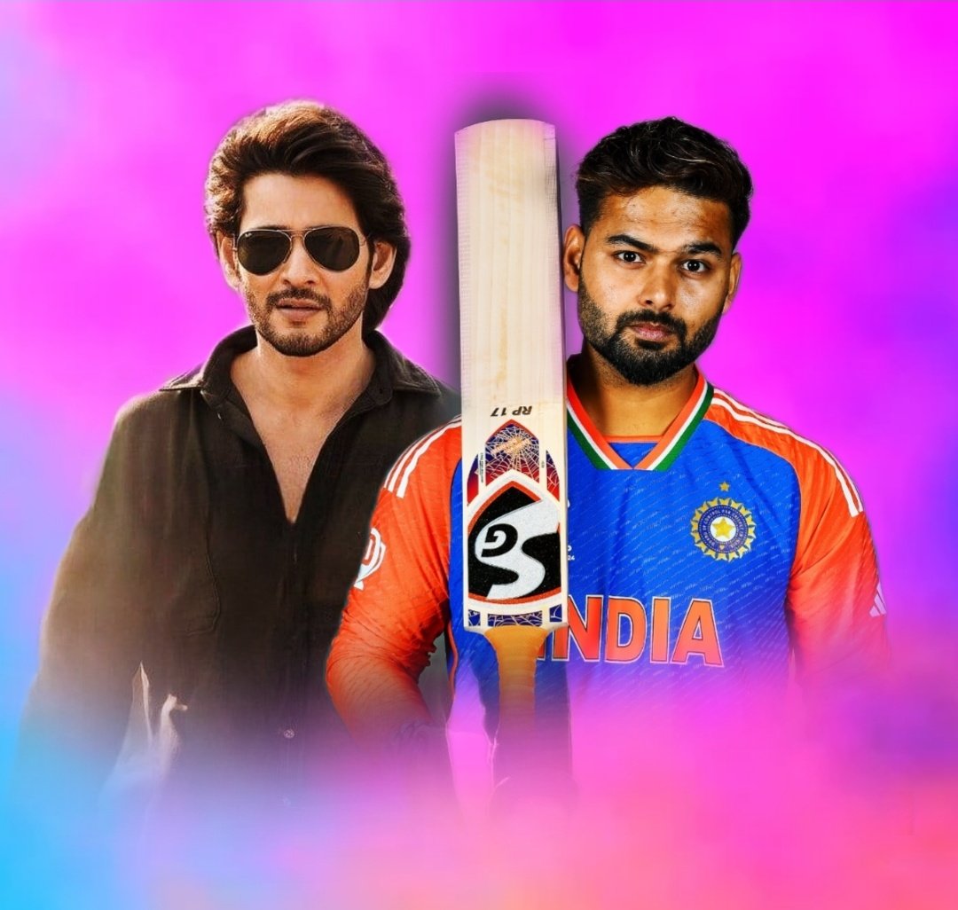 TrendRishabh's tweet photo. Wishing the Super  Star @urstrulyMahesh garu a very happy birthday,
wishes behalf from #RP17 fans !

 Waiting For #SSMB29 😎🔥

 @RishabhPant17
#HappyBirthdayMaheshBabu https://t.co/1uSabQCDSj