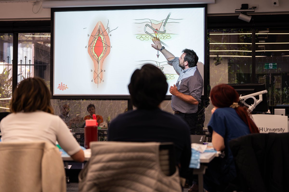 EmergEdu's tweet photo. 🚀 Our Emergency Medicine Workshop is in full swing!

🌟 This afternoon learners engaged in a variety of primary closure suturing techniques.

🩺We love seeing attendees' confidence grow in these hands-on sessions!

#MedEd #MedicalEducation #EmergencyMedicineWorkshops #AEAC https://t.co/Ol0PE605uE