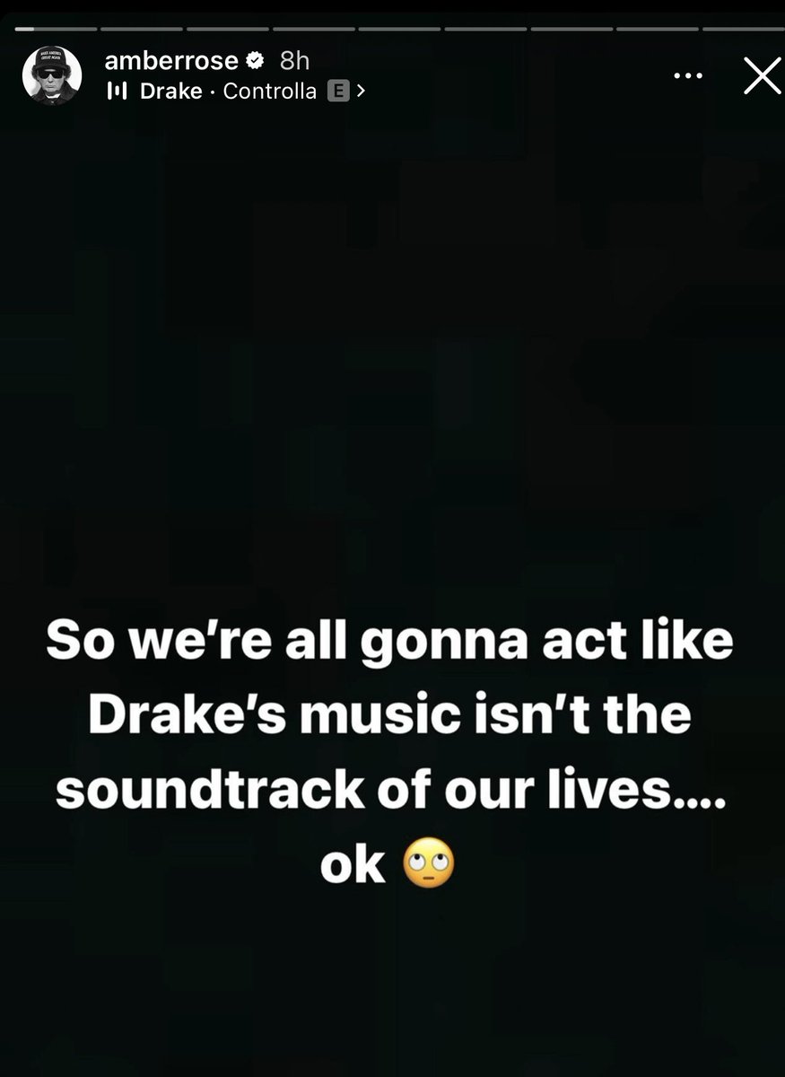 Amber Rose says Drake’s music is the soundtrack of our lives