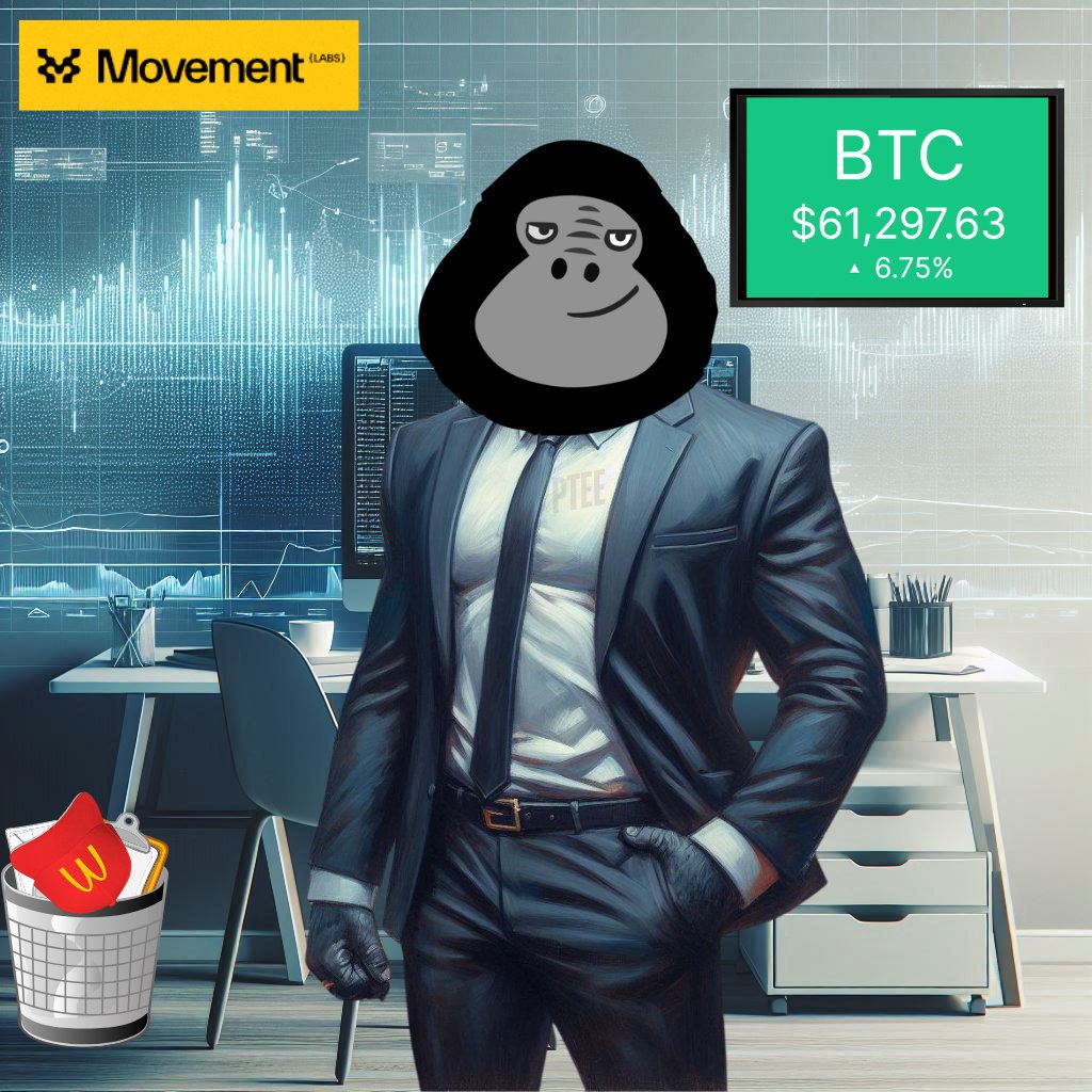 sittitanadol's tweet photo. After checking the chart this morning, I called my boss and said, 'Hey Boss, listen, I quit.
#GoGoLife #BoughtTheDip #CryptoChangedMyLife
@GorillaMoverz
@movementlabsxyz https://t.co/yE7KvZB5AB