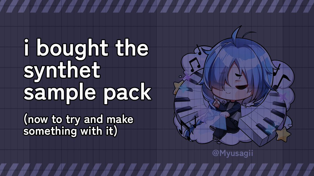 IwanamiLure's tweet photo. 🌊🎹25 MINUTE ROLL CALL!🎹🌊
I bought a sample pack from a swedish dude that makes really neat FL Studio tip and trick tutorials and now I'mma make stuff with it 👀
streaming MUSIC MAKING at 9pm PDT
(12pm EDT 8/8 / 4am UTC 8/8 😭 / 1pm JST 8/8)
#lurecast #vtuber #dtm https://t.co/gNhmICpu2H