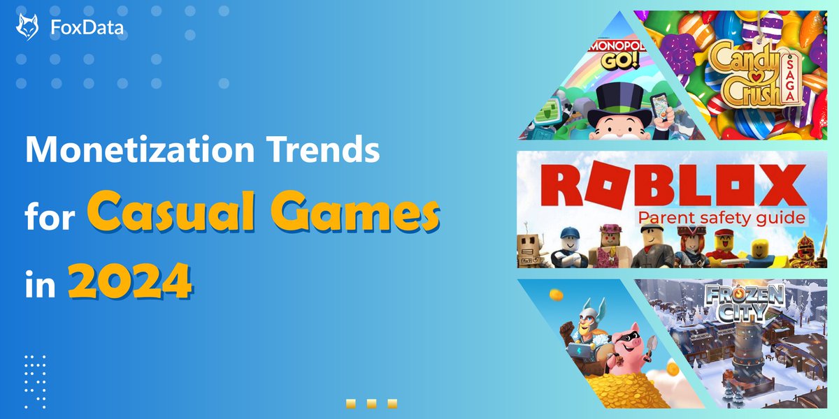 💡#CasualGames have once again sparked a craze globally, especially in the Americas and Europe during the summer. Most app developers have not adjusted their monetization strategies in response to market trends.
🔗 bit.ly/3LZDDs0 

#gamedev  #Monetization #GamingTrends