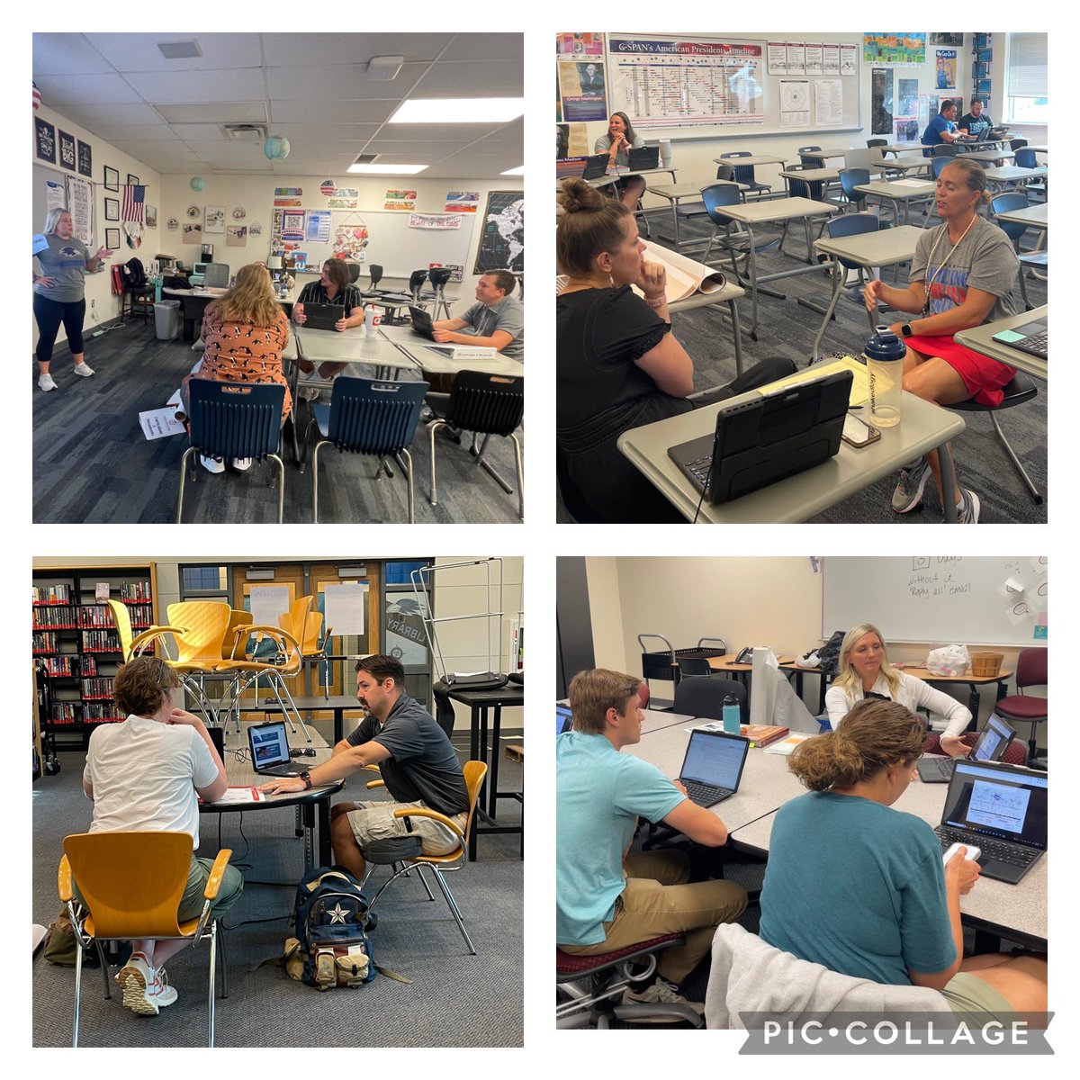 OPS Social Studies (@opssocstudies) on Twitter photo These master teachers came into to help new educators acclimate to <a href="/olatheschools/">Olathe Public Schools</a>
Amazing time one on one for opportunities to learn about social studies curriculum and resources!
#opsmakeitcount
<a href="/MrBillingsclass/">Jordan Billings</a> <a href="/oemrsfrancis/">Breanna Francis</a> <a href="/ashleyumphrey/">Ashley Umphrey</a> <a href="/MrsLaflen/">Holly Laflen</a> These master teachers came into to help new educators acclimate to <a href="/olatheschools/">Olathe Public Schools</a>
Amazing time one on one for opportunities to learn about social studies curriculum and resources!
#opsmakeitcount
<a href="/MrBillingsclass/">Jordan Billings</a> <a href="/oemrsfrancis/">Breanna Francis</a> <a href="/ashleyumphrey/">Ashley Umphrey</a> <a href="/MrsLaflen/">Holly Laflen</a>