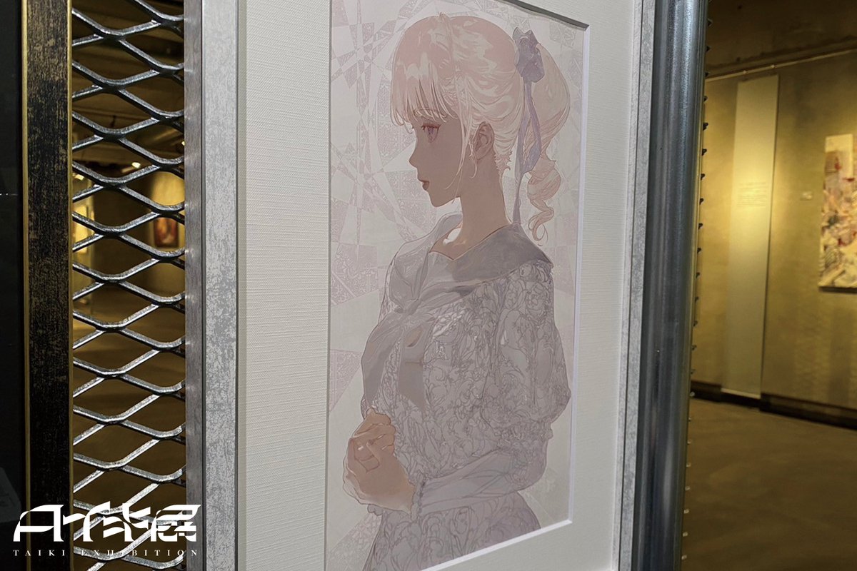タイキ展 タイキ drop 生サイン入り複製原画 ┈┈┈┈┈┈┈┈ 受注商品紹介 ┈┈┈┈┈┈┈┈ 複製原画 -pure