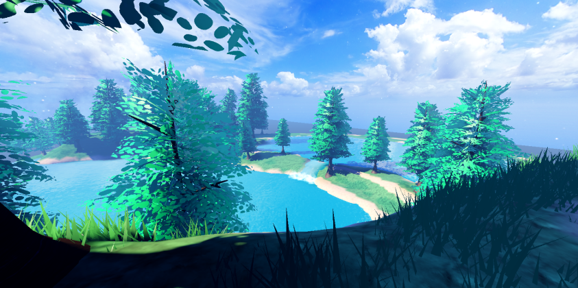 1Primed's tweet photo. Simple stylized terrain build for a commission. Took about 4 hours from start to finish to complete. Likes + RTs appreciated :) #RobloxDev #RobloxDevs https://t.co/w6dTWFIvz9