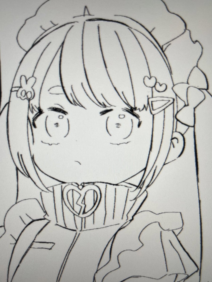 前回のぶいさいのFAを経て上手く描けるようになった気がする 