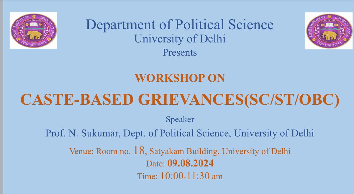 ⁦<a href="/UnivofDelhi/">University of Delhi</a>⁩