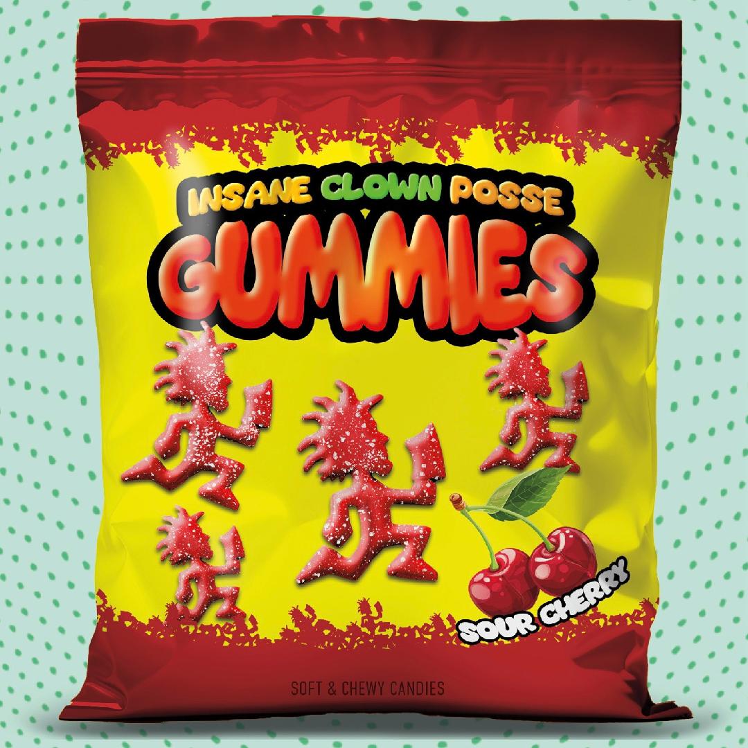 icp's tweet photo. Surprise Bitch!!! Peep out the brand new ICP track “Gummies (Sour Cherry)” featuring all the titans of the underground. 

🔗 https://t.co/k0S1THl5r9 📺

#InsaneClownPosse https://t.co/zD3U6ZhAtM