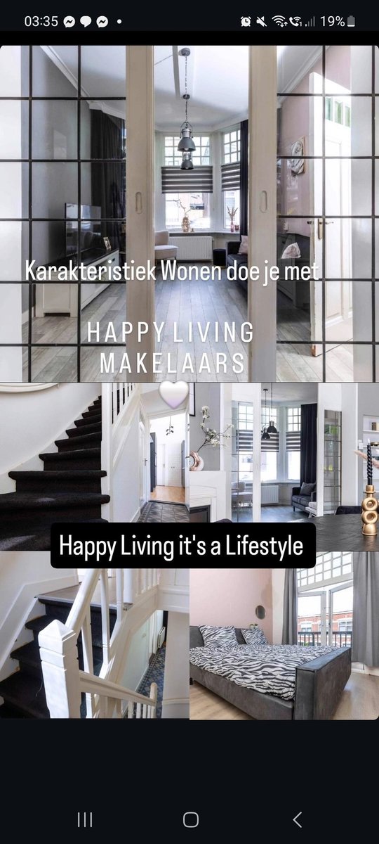 Interesse in mijn mooie paleisje in een van de mooiste straatjes van Enschede op loopafstand van het centrum? Bezichtingen via Happy Living makelaars. instagram.com/happylivingmak…