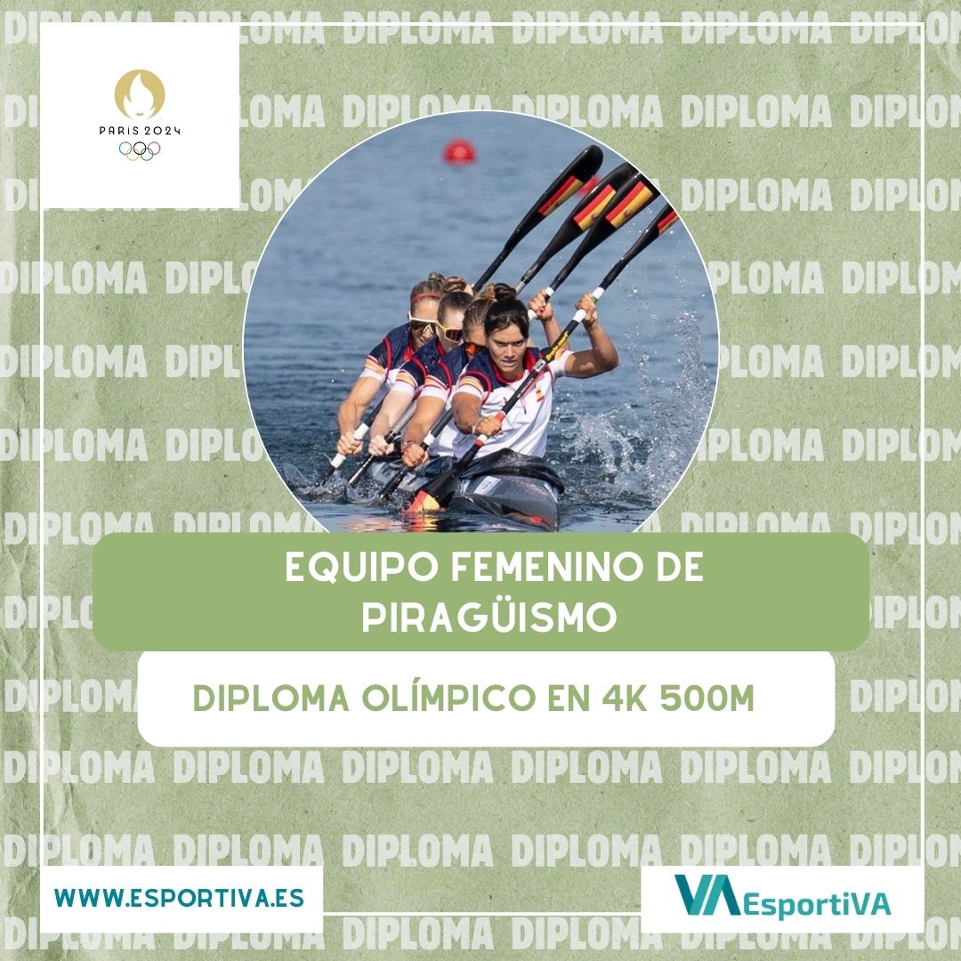🛶Siguen llegando diplomas olímpicos🛶

El equipo femenino de piragüismo esprint ha quedado en sexta posición en la disciplina de K4 500m, con un tiempo de 1:34.51. 

¡Felicidades! 💜

#JJOO #Olympics #OlympicGames #Paris2024 #JuegosOlímpicos #deportefemenino #piragüismo