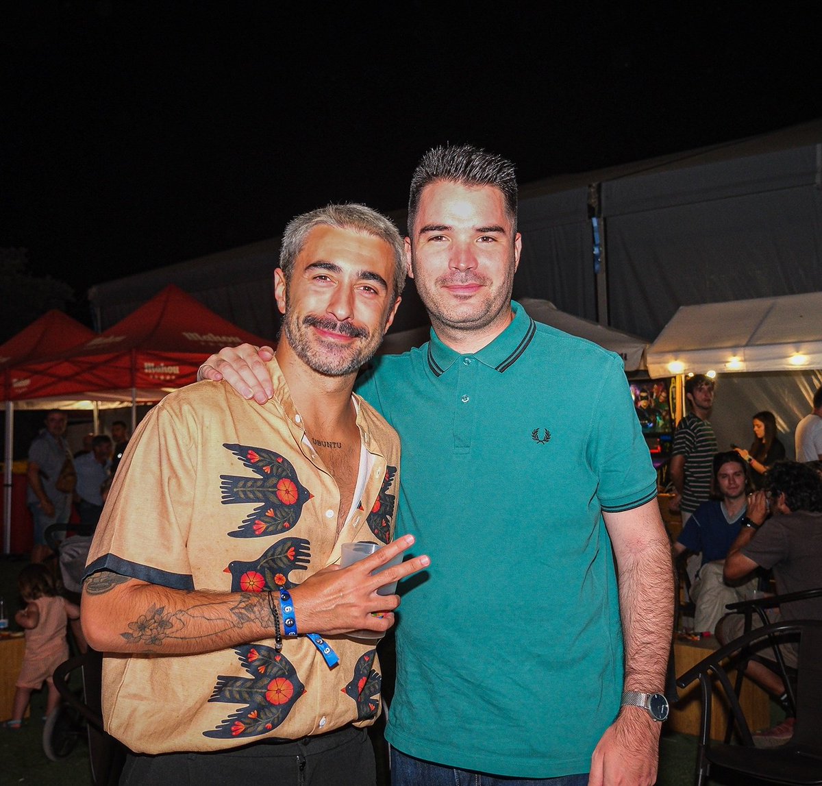 Ayer pude ver a un amigo antes de que el público reventara el Sonorama.