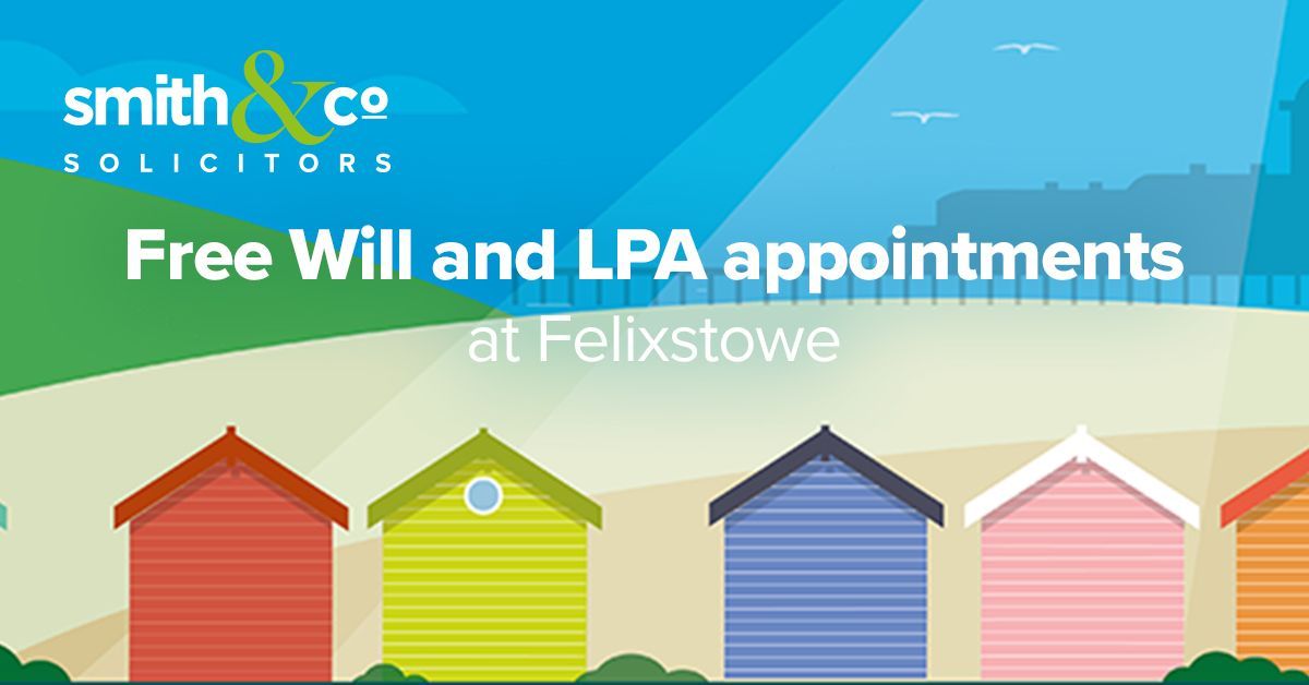 sandcsolicitors's tweet photo. Do you have a Will that needs updating? Are you thinking about making Power of Attorney arrangements? Our Felixstowe office offers free thirty-minute appointments on the first Tuesday of every month. Telephone 01394 242805 to make an appointment. #MakeAWill https://t.co/xVvmBbFCIb