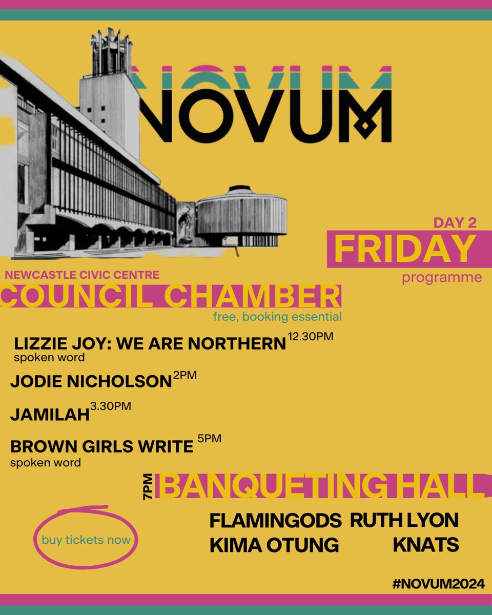 Novum Festival (@novumnewcastle) on Twitter photo 🎉 Day 2 of Novum is here!
Packed with exciting events across Newcastle Civic Centre and <a href="/GNM_Hancock/">Great North Museum: Hancock</a>. Whether you're into photography, dance, music, or live performances, there's something for everyone.
Explore & Enjoy! i.mtr.cool/gxbmztkbbe
<a href="/NewcastleCC/">Newcastle City Council</a> 🎉 Day 2 of Novum is here!
Packed with exciting events across Newcastle Civic Centre and <a href="/GNM_Hancock/">Great North Museum: Hancock</a>. Whether you're into photography, dance, music, or live performances, there's something for everyone.
Explore & Enjoy! i.mtr.cool/gxbmztkbbe
<a href="/NewcastleCC/">Newcastle City Council</a>