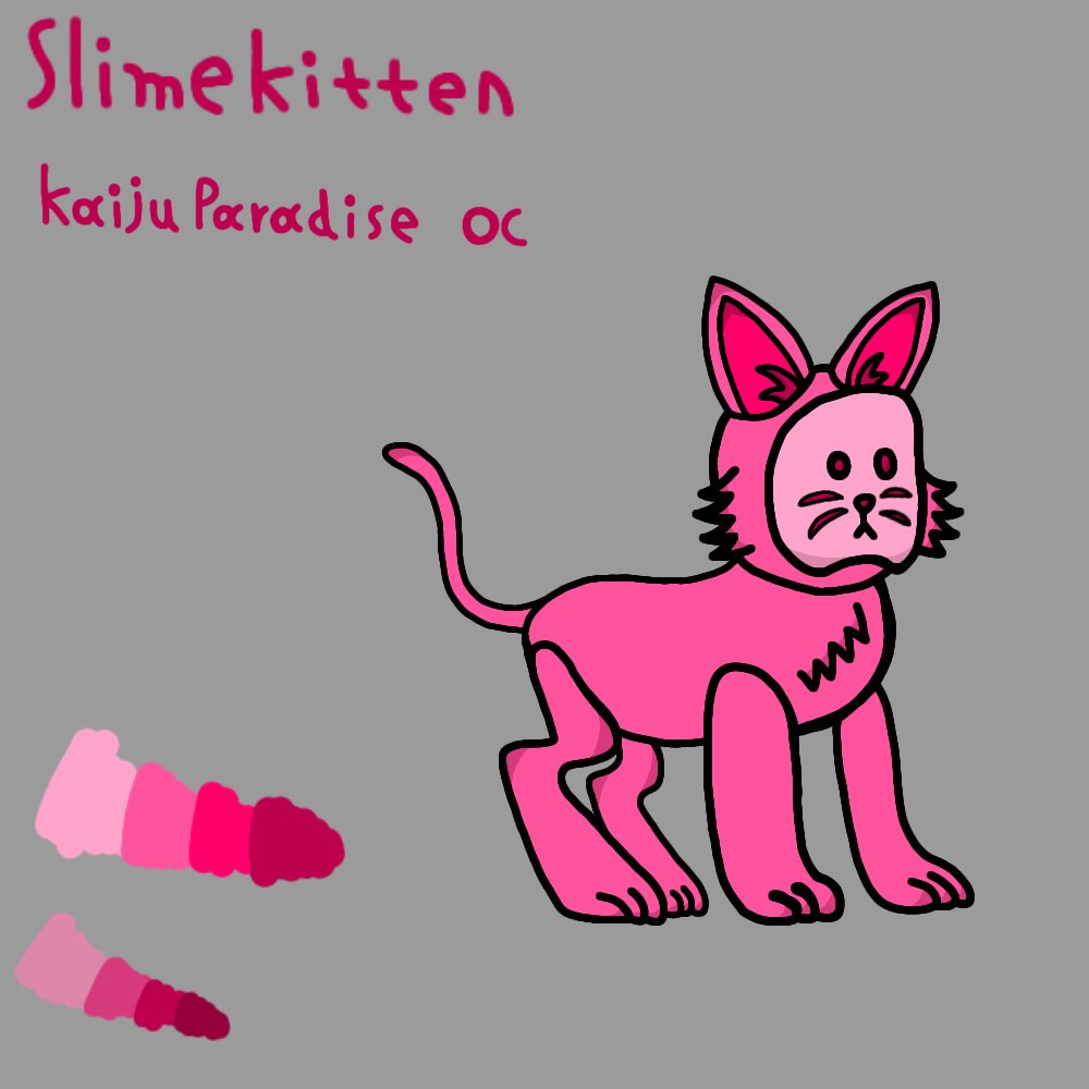 MariaRo50235226's tweet image. Guys meet the Slimekitten! 😺 #kaijuparadiseOC #kaijuparadiseroblox #roblox #kaijuOC
