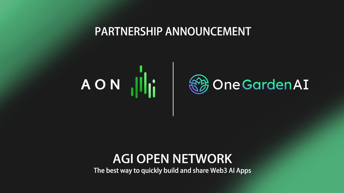🥳We are excited to announce our new partnership 
<a href="/onegardenio/">One Garden AI</a>!

🎯One Garden is an AI-powered Telegram app with a real-life application leveraging the Solana blockchain with the mission to improve our lives and democratize access to cutting-edge AI technology and blockchain