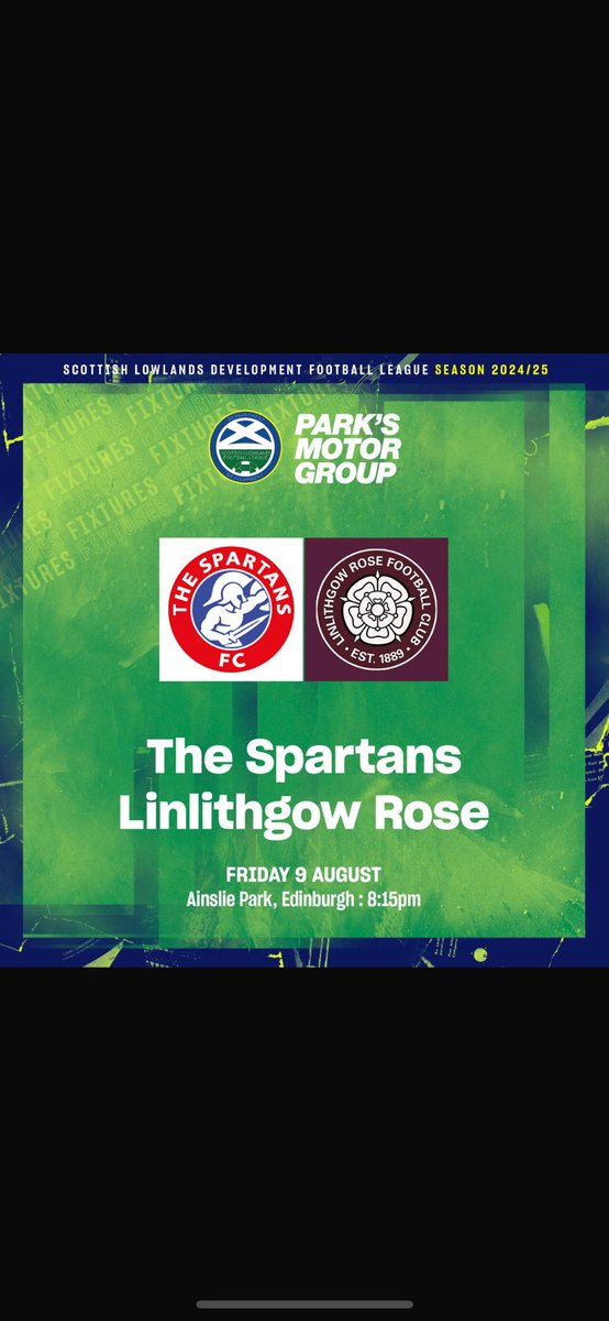 Competitive football returns tonight as we travel to Spartans for this seasons league opener.