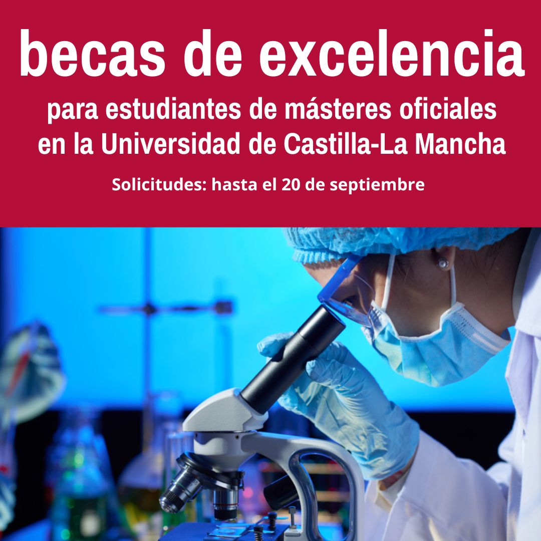 La UCLM convoca 28 becas de excelencia para estudiantes de másteres oficiales en el curso 2024-2025. Las ayudas, de 2.500 euros, están financiadas por Banco Santander y podrán solicitarse hasta el 20 de septiembre: uclm.es/Global/Promoto…