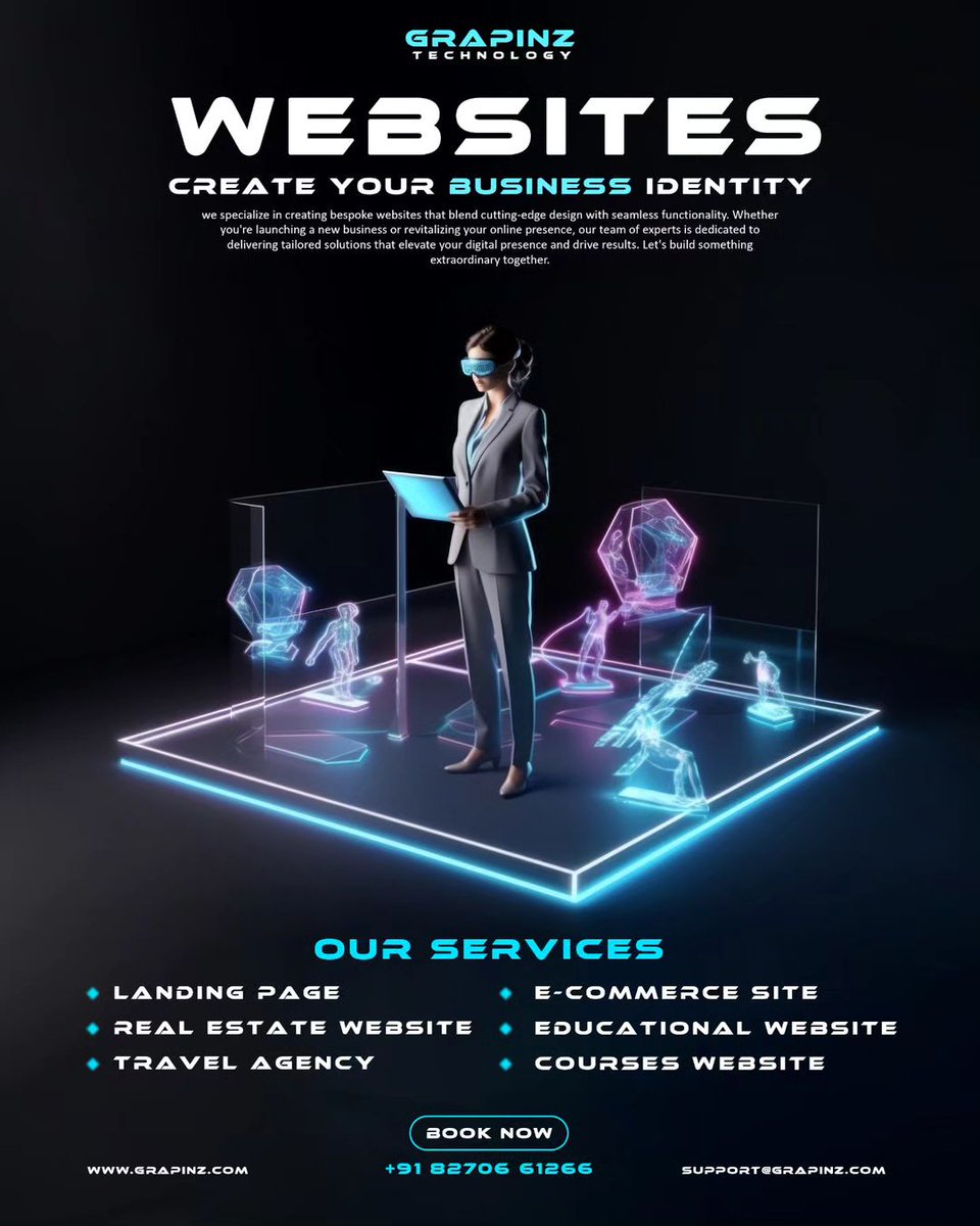 grapinz's tweet image. Create Your Business Identiity 🖥️