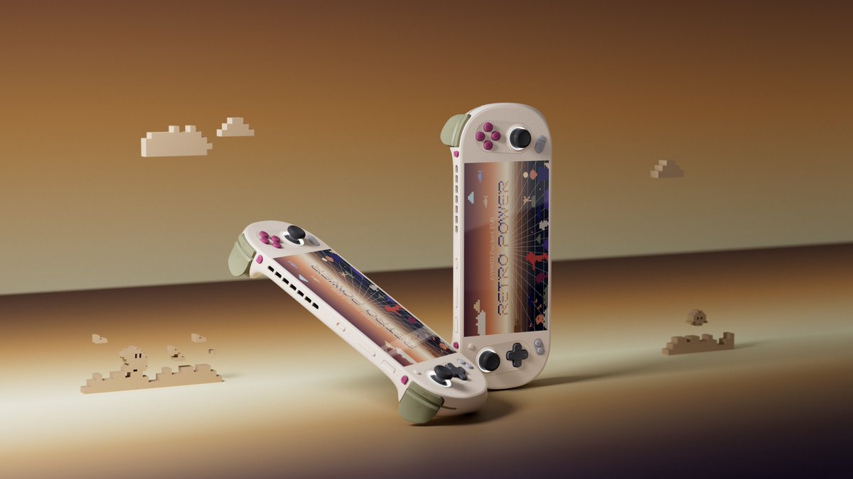 AYANEO__'s tweet image. 🎉 Remember that Retro Power color you've been dreaming of? 
It's finally here!
The AYANEO Pocket EVO Retro Power Limited Edition is ready to take you back to the golden age of gaming. 🕹️

#AYANEO #PocketEVO #RetroPower #LimitedEdition #Gaming #Gamer #HandheldGaming #RetroGaming