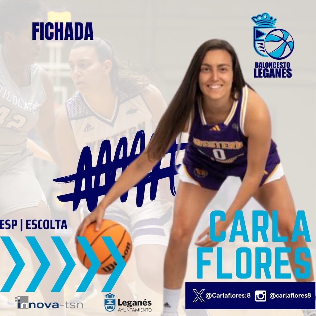 🔵CARLA FLORES🔵

💥Nuevo fichaje💥

Nueva incorporación al <a href="/innovatsn/">Innova-tsn</a> Leganés para la temporada 24-25 en la #LFChallenge 🏀

✨Trabajo y dedicación se unen a bordo.

¡Bienvenida Carla!

#LeganésCiudadDeBasket 
#TúeresLeganés
#ÚnetealReto