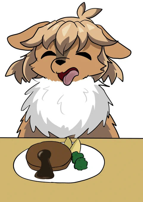 犬花ハンバーグの日です 