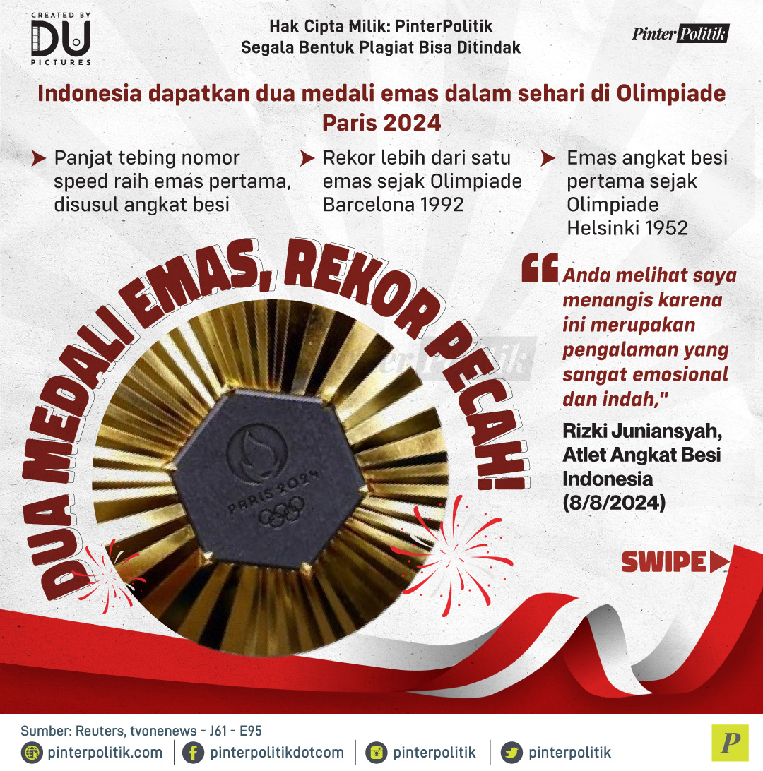 pinterpolitik's tweet image. Merinding dan terhura 🥹

#olimpiade #panjattebing #angkatbesi #veddriqleonardo #rizkijuniansyah #infografis #politikindonesia #beritapolitik #beritapolitikterkini