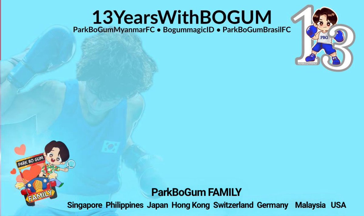parkbogumfamiIy's tweet photo. Let's congratulate #ParkBoGum #박보검 on his anniversary together! 🥳

Post as much as you can starting at 11:00pm KST tonight. 

Let us all continue supporting our @BOGUMMY, today and for years to come!

Please include the HT
#13YearsWithBOGUM https://t.co/ikRTyptQVw