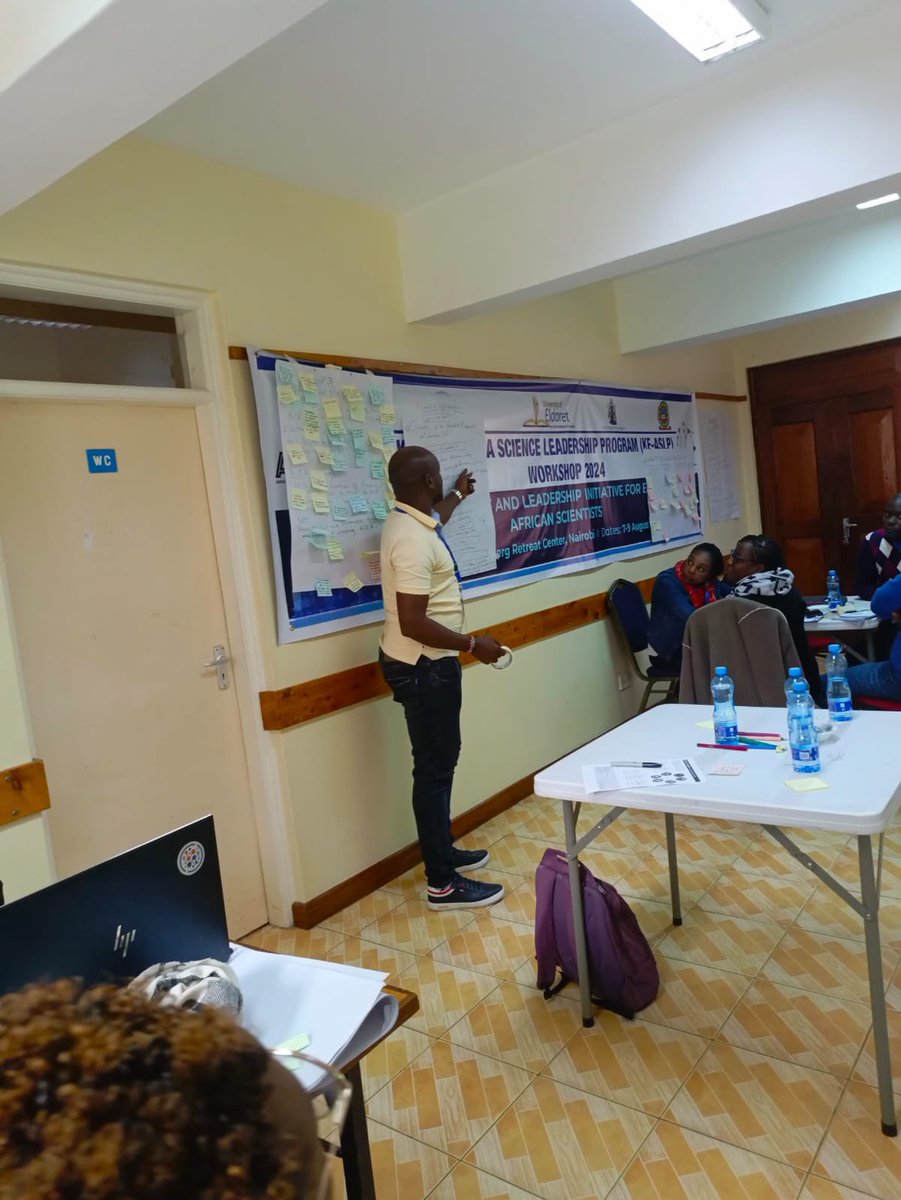 Leadership is about following your inner guts and remembering what your mentors taught you. 

#africascienceleadershipprogramme