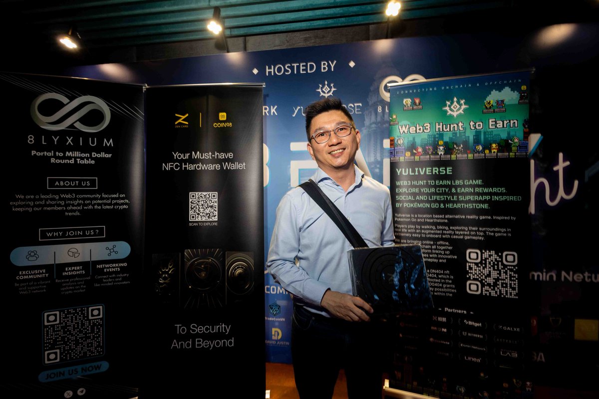 staynexcom's tweet photo. πΈ Highlights from @MalaysiaWeek #Web3PartyNight! β¨
π¨βπΌ Our CEO of Staynex, @Yuenwonglabs Wong, had an amazing time speaking at the #Web3PartyNight last July 31, 2024, hosted by @MantaNetwork, @TheYuliverse, and @The_8lyxium! π₯
π€© Check out these exclusive photos capturing the excitement and energy of the event. π₯
β¬οΈ Follow us:
https://t.co/0qKUnVFPWN
#Staynex #8LYXIUM #MantaNetwork #Yuliverse #MalaysiaBlockchainWeek #MYBW2024 #SideEvent #Web3PartyNight #Web3 #TravelTech #DigitalNomads #TravelRevolution #TravelInnovation #Web3Innovation #AI #StayAwesome #HotelIndustry #NFT #BlockchainCommunity