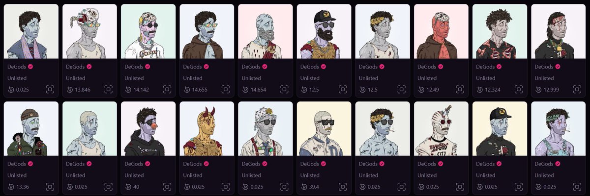 should i get more? 🤔

<a href="/frankdegods/">Frank</a>
<a href="/DeGodsNFT/">DeGods</a>