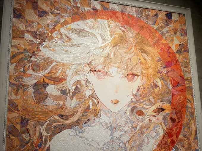 #タイキ展
初めて個展にお邪魔しました...!
どの作品も綺麗で油絵風の加工が凄かった!
お金貯まってまた機会があったら作品購入したい!! 