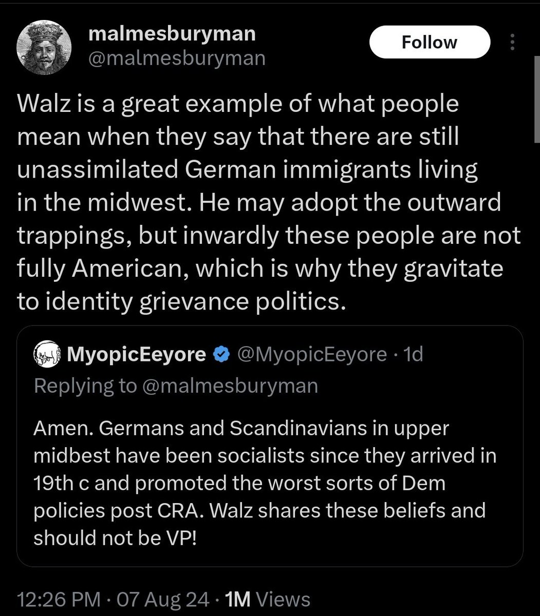 Dickbot2000's tweet photo. We have officially reached the point where their racism is about what TYPE of acceptable white guy you are.  Jesus Christ. https://t.co/BnsnmktkZO
