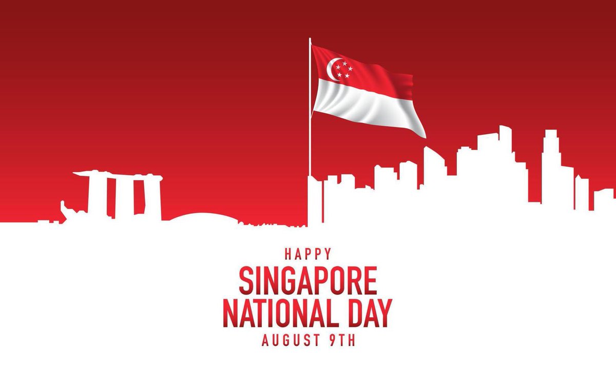 Happy 59th, Singapore 🇸🇬 Majulah Singapura!