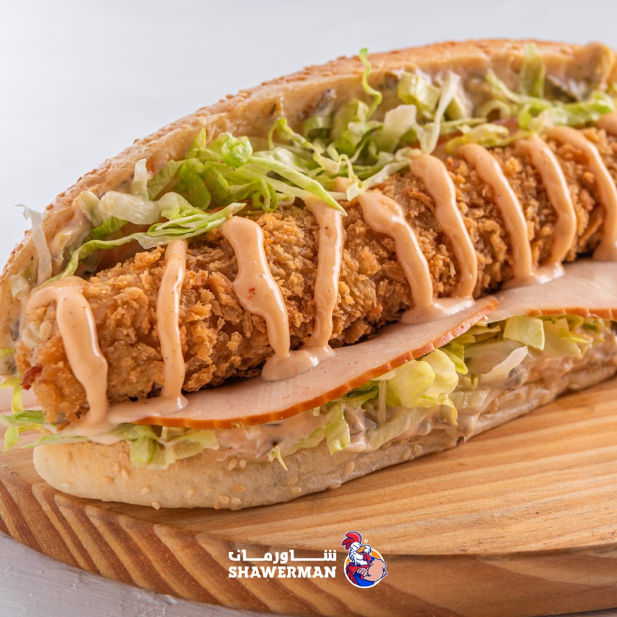 ShawermanR's tweet photo. Daynamite Chicken sandwich, a fiesta of colors and flavors!
#شاورمان #شاورما #بروستد #كريسبي #برغر #موهيتو #فاهيتا #شيش_طاووق #شاورما_عربي #shawerman #shawarma #burger #crispy #mojito #alkhan #waffles #shishtawook https://t.co/Z9WSE4DhDp