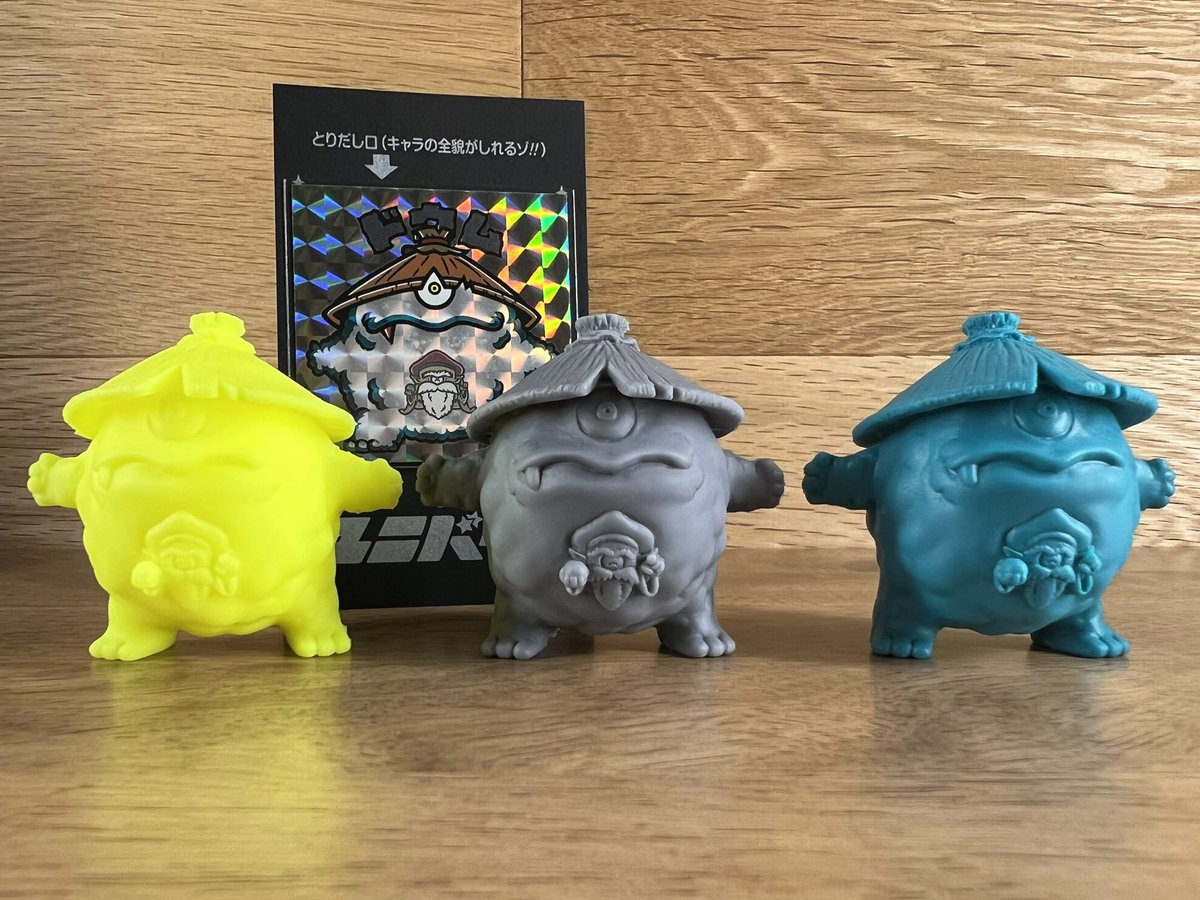 tenohirauniv's tweet photo. 8月11日開催さん家祭り販売のケシ一覧です。
・ドウム・ハナキン・サン土ジョウはbox入りでポイントシールランダム1枚付🛸
※画像のシールは別売です。
各3000円

てのひらオヤジは箱無しでポイントシールランダム1枚付🛸
各2500円
成形色は三色で色は選べます
宜しくお願いします🙇‍♂️
#さん家祭り2024 https://t.co/zAodTkD9Oi