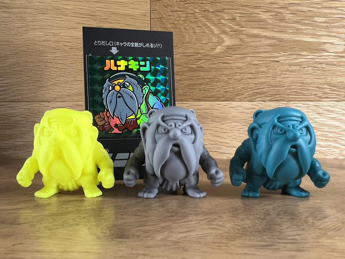 tenohirauniv's tweet photo. 8月11日開催さん家祭り販売のケシ一覧です。
・ドウム・ハナキン・サン土ジョウはbox入りでポイントシールランダム1枚付🛸
※画像のシールは別売です。
各3000円

てのひらオヤジは箱無しでポイントシールランダム1枚付🛸
各2500円
成形色は三色で色は選べます
宜しくお願いします🙇‍♂️
#さん家祭り2024 https://t.co/zAodTkD9Oi