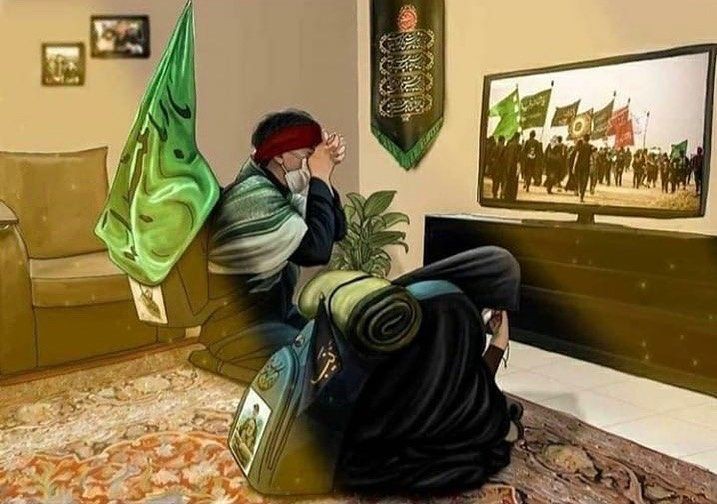 I wish I could fly to the land of Aba Abdillah al Hussaynع—💔