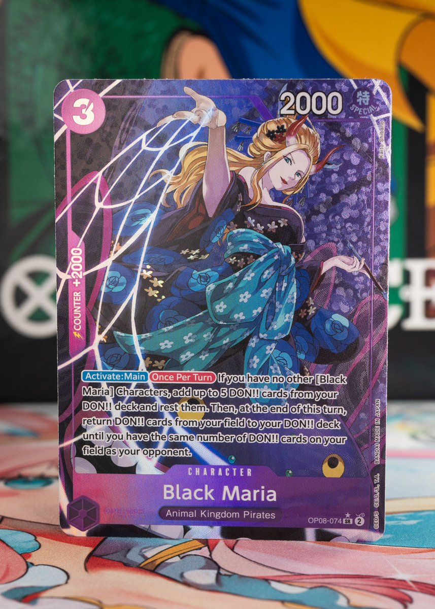 black maria one piece card game CGC 10 GEM MINT Japanese One Piece 2024 BLACK MARIA OP08-074 TWO LEGEN –  PKMhobby