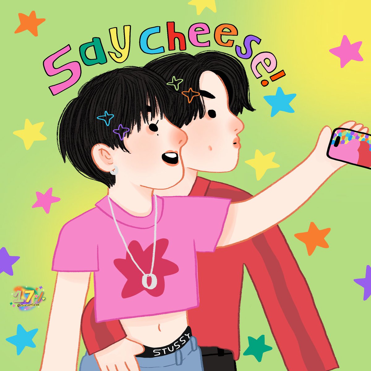 flutterfieldd's tweet photo. say cheeeeeeese!🧀⭐️✨
( #bkppfanart #bbillkin #ppkritt #bibbleworks ) https://t.co/q9TXr5jvst