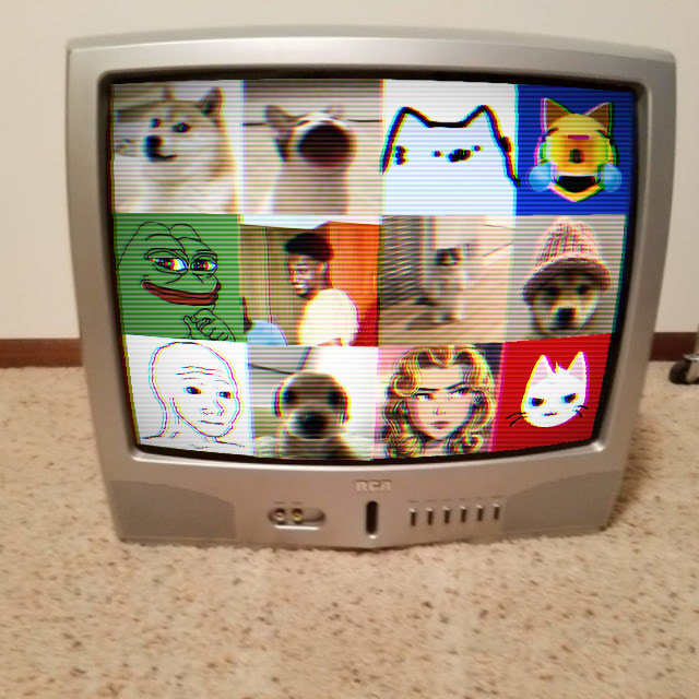 you can project any meme on this $TV too!