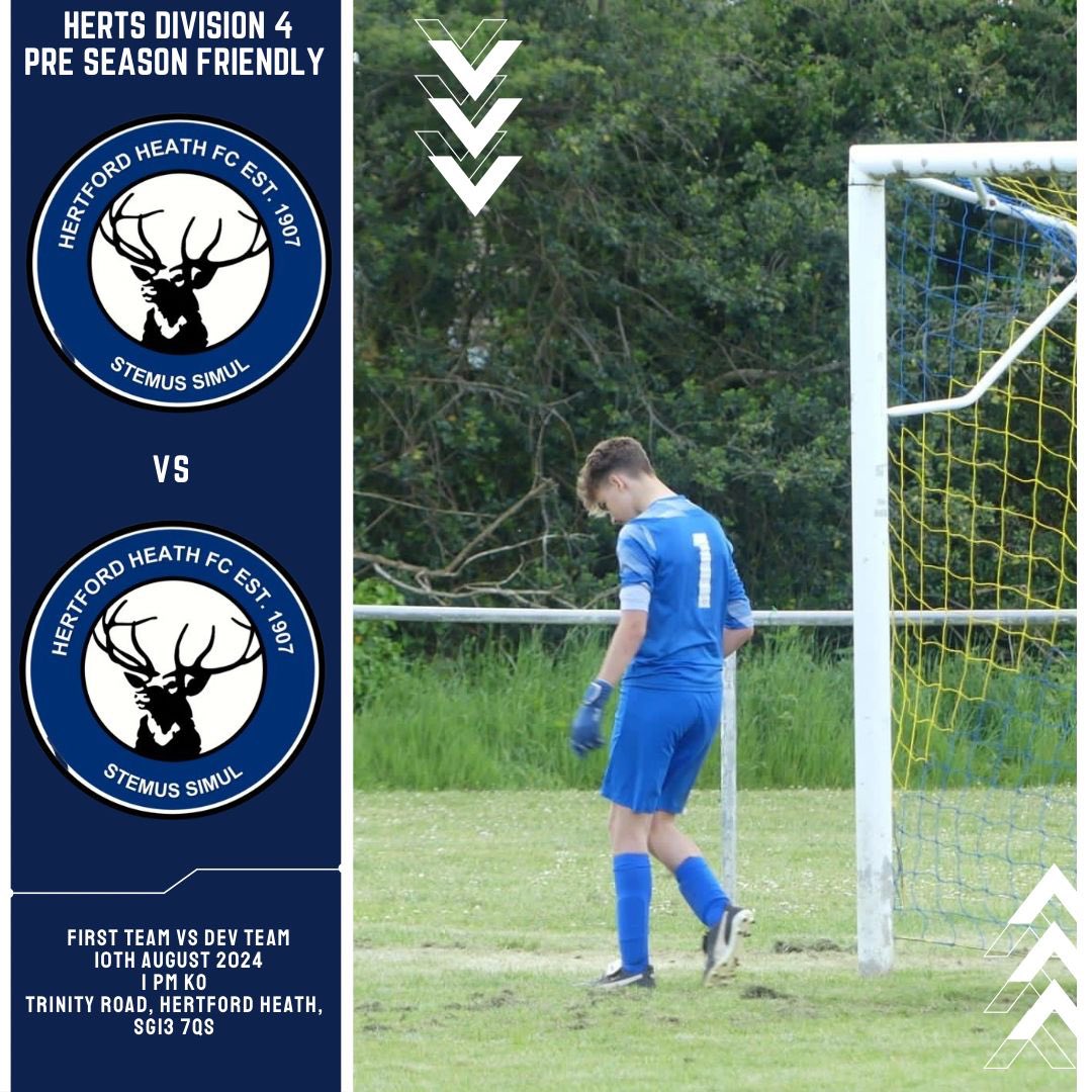 1st team v reserves on Saturday. 1pm ko.