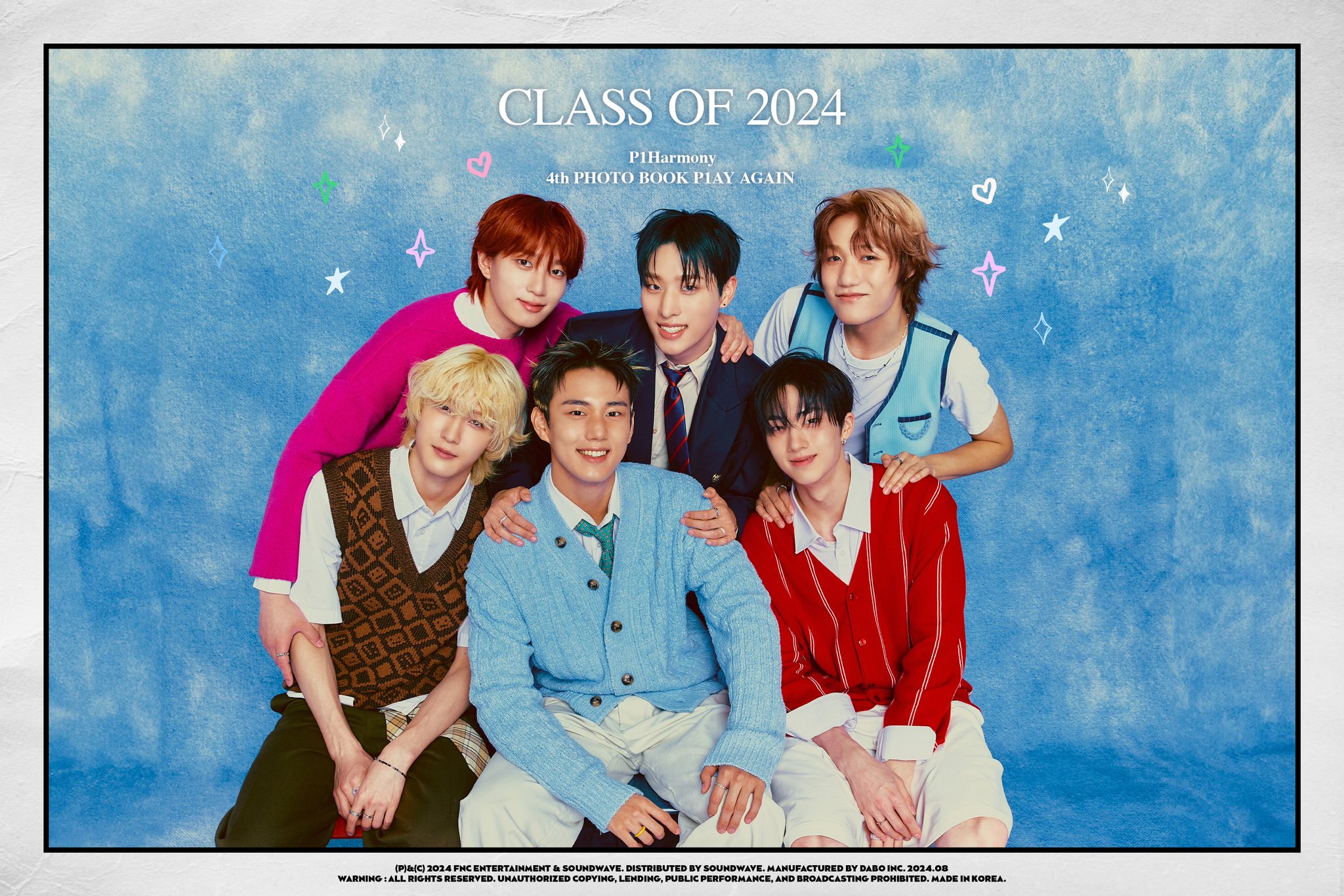 P1Harmony P1H フォトブック シーグリ 4冊セット 新品　未開封 P1Harmony P1H フォトブック シーグリ 4冊セット 新品 未開封