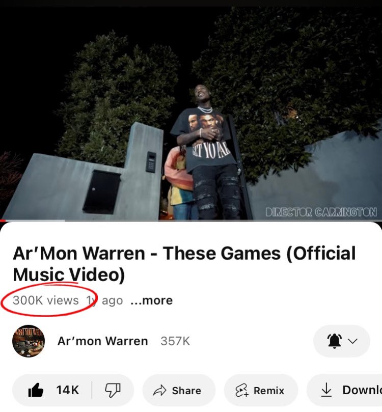 BrandisRich0113's tweet photo. While we’re celebrating. 💪🏾🧡These Games hit 300K views!!!! #TeamMoney #TheseGames #ArmonWarren https://t.co/lgMmkBnHCH