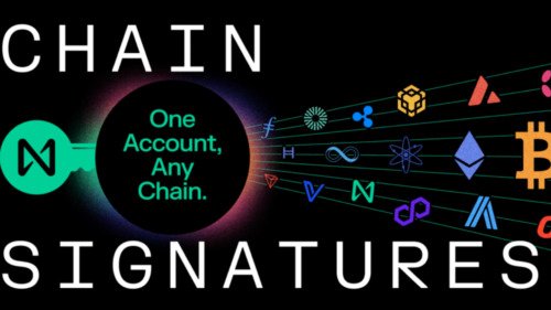 NEAR Protocol Surges After Launching Chain Signatures for DeFi and Bitcoin.
NEAR Protocol’s new Chain Signatures technology allows smart contracts to sign transactions across blockchains like Bitcoin and Ethereum.
<a href="/NEARProtocol/">NEAR Protocol</a> <a href="/CreativesDao/">CreativesDAO</a>
@neardc <a href="/ilblackdragon/">Illia (root.near) (🇺🇦, ⋈)</a>