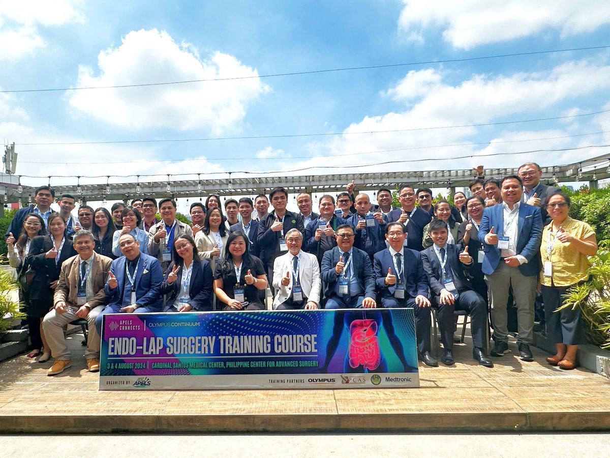 APELS - Asia Pacific Endo-Lap Surgery Group (@apelsgroup) on Twitter photo ๐ช๐ฒ'๐ฟ๐ฒ ๐ฝ๐ฎ๐๐๐ถ๐ผ๐ป๐ฎ๐๐ฒ ๐ฎ๐ฏ๐ผ๐๐ #endolapsurgery ๐น๐ฒ๐ฎ๐ฟ๐ป๐ถ๐ป๐ด! ๐ ๐๐ฒ๐ฒ๐ธ๐ฒ๐ป๐ฑ ๐๐ฒ๐น๐น ๐๐ฝ๐ฒ๐ป๐ ๐๐ผ๐ด๐ฒ๐๐ต๐ฒ๐ฟ ๐ฎ๐ ๐๐ต๐ฒ Philippine Center for Advanced Surgery!
#APELSConnects #Manila #Localized #LowerGI #UpperGI #endolaparoscopic #inpersontraining #Zoom ๐ช๐ฒ'๐ฟ๐ฒ ๐ฝ๐ฎ๐๐๐ถ๐ผ๐ป๐ฎ๐๐ฒ ๐ฎ๐ฏ๐ผ๐๐ #endolapsurgery ๐น๐ฒ๐ฎ๐ฟ๐ป๐ถ๐ป๐ด! ๐ ๐๐ฒ๐ฒ๐ธ๐ฒ๐ป๐ฑ ๐๐ฒ๐น๐น ๐๐ฝ๐ฒ๐ป๐ ๐๐ผ๐ด๐ฒ๐๐ต๐ฒ๐ฟ ๐ฎ๐ ๐๐ต๐ฒ Philippine Center for Advanced Surgery!
#APELSConnects #Manila #Localized #LowerGI #UpperGI #endolaparoscopic #inpersontraining #Zoom