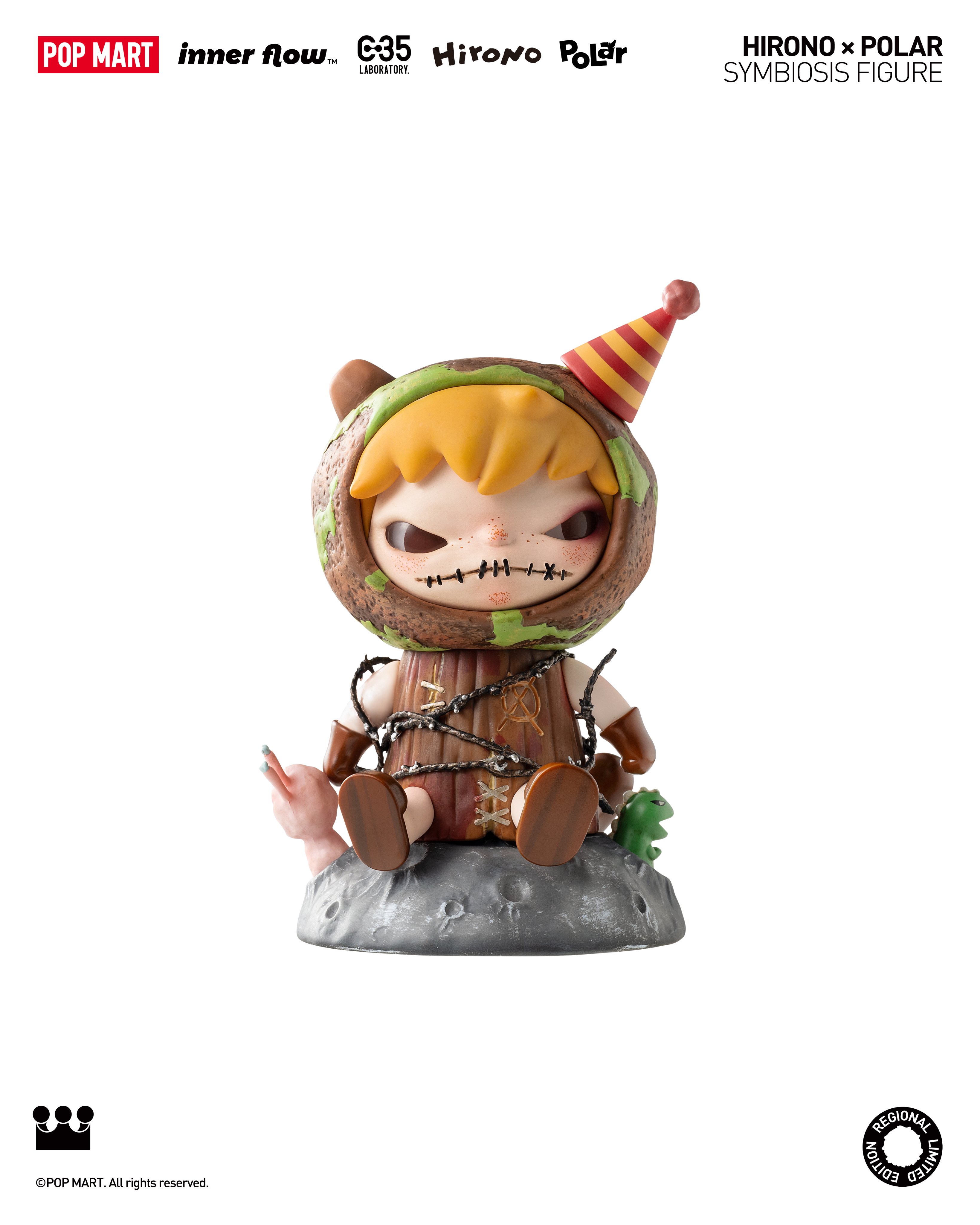 その他 popmart HIRONO x Polar Symbiosis Hirono x Polar Symbiosis Figure | Designer Figurines - POP