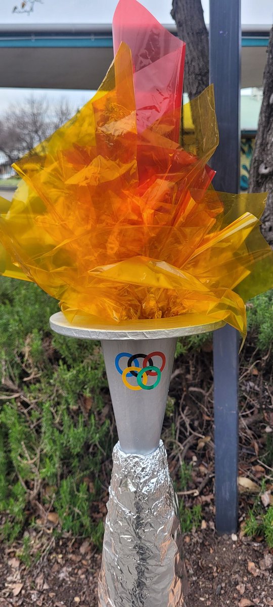 GreenwayParkPS's tweet photo. The K-2 Olympic Games was a real treat today. Thanks Gary for carrying the torch and getting the game started.  #PublicEdWeek2024 #ProudToBelong https://t.co/YSwj2SrJA4
