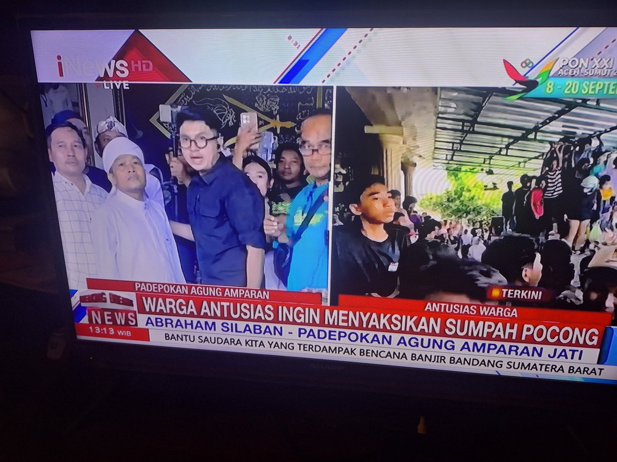 Baru tahu sekarang ini Live Event/ Live Report masuk dalam kategori Breaking News ya <a href="/officialinews_/">iNews</a> ? 😬😬😬